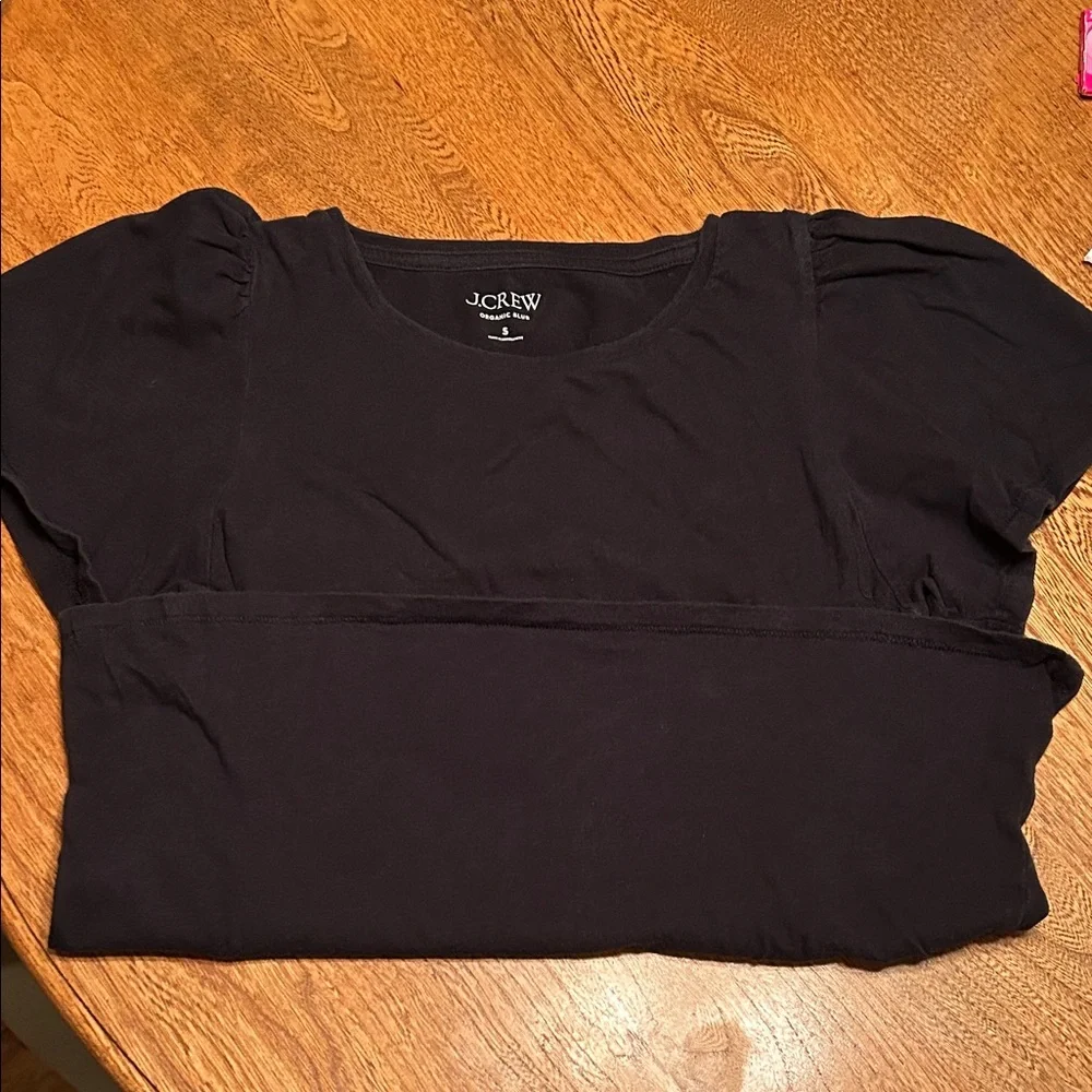 J. Crew Classic Black Short Sleeve Tee - Picture 4 of 4